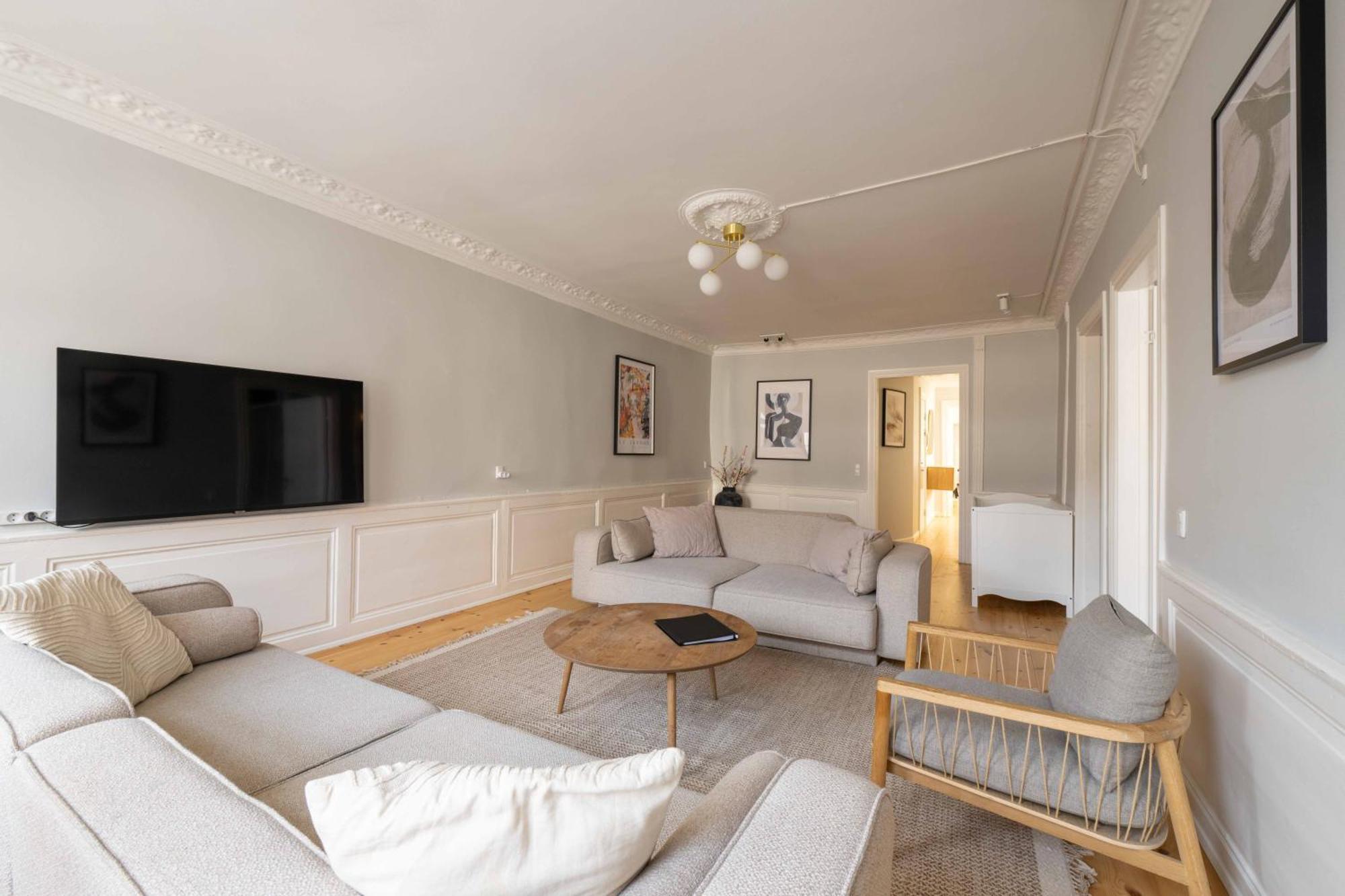 Leilighet Big 4 Bedroom With Bathtub By Cph Hall Square København
